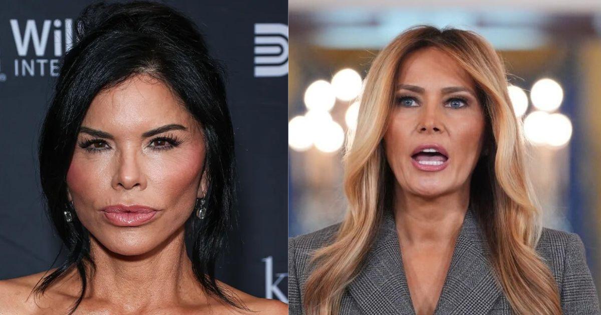 Lauren Sánchez and Melania Trump