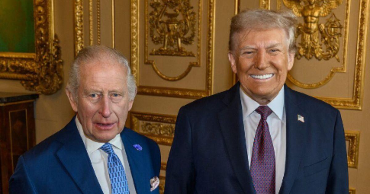 Donald Trump and Prince Charles 