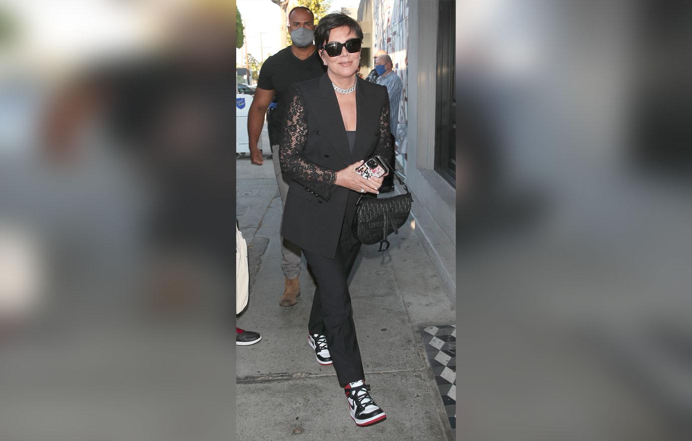 Kim Kardashian, Kris And Kylie Jenner Step Out In All ...
