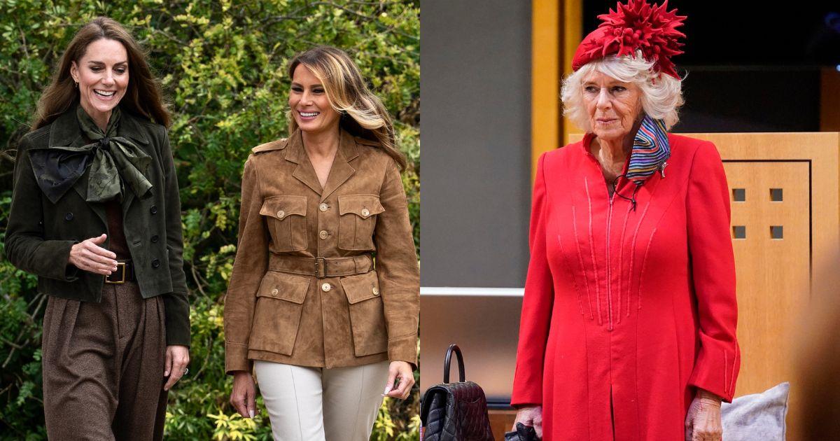 Kate Middleton Melania Trump Queen