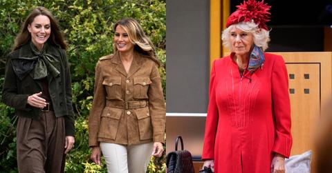 Kate Middleton Melania Trump Queen