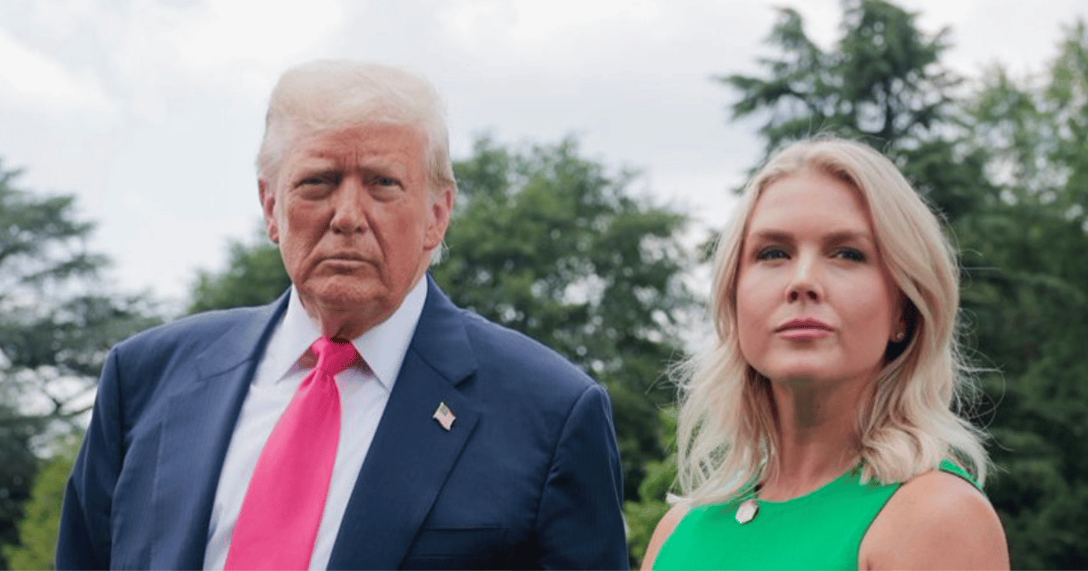 Internet lashed out at Karoline Leavitt for sharing misleading updates about Iran war.