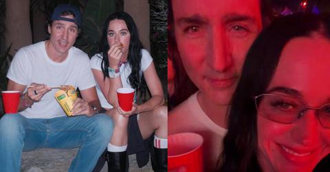 Katy Perry and Justin Trudeau