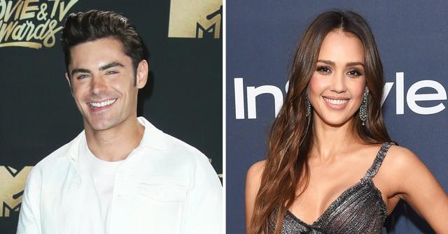 Zac Efron Does His First Tiktok Dance Alongside Jessica Alba