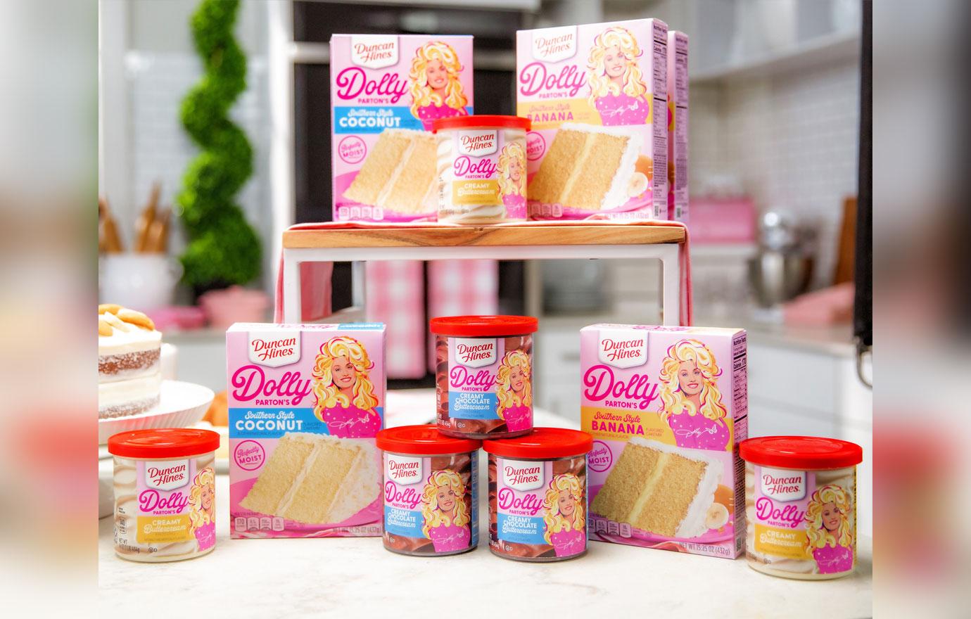 dolly parton unveils dessert line