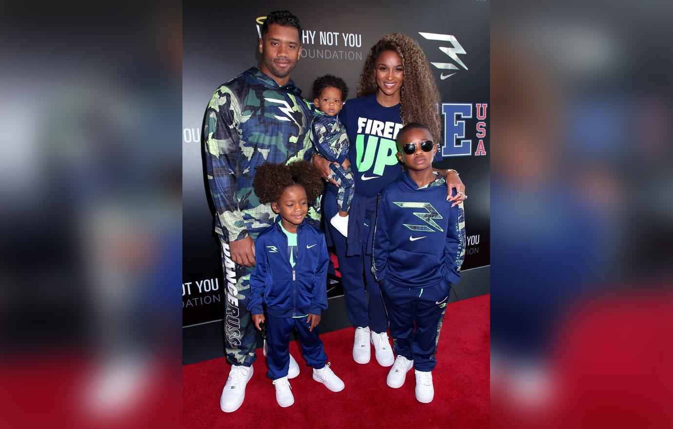 Russell Wilson Launches 3Brand Clothing Line; Watch Ciara And Kids Slay The  Runway