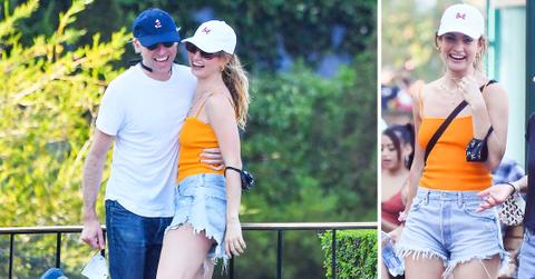 lily james and her boyfriend michael shuman disney