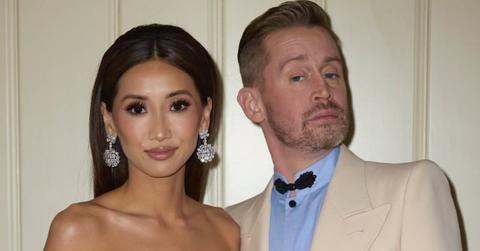 Macaulay Culkin along with her fiancée Brenda Song