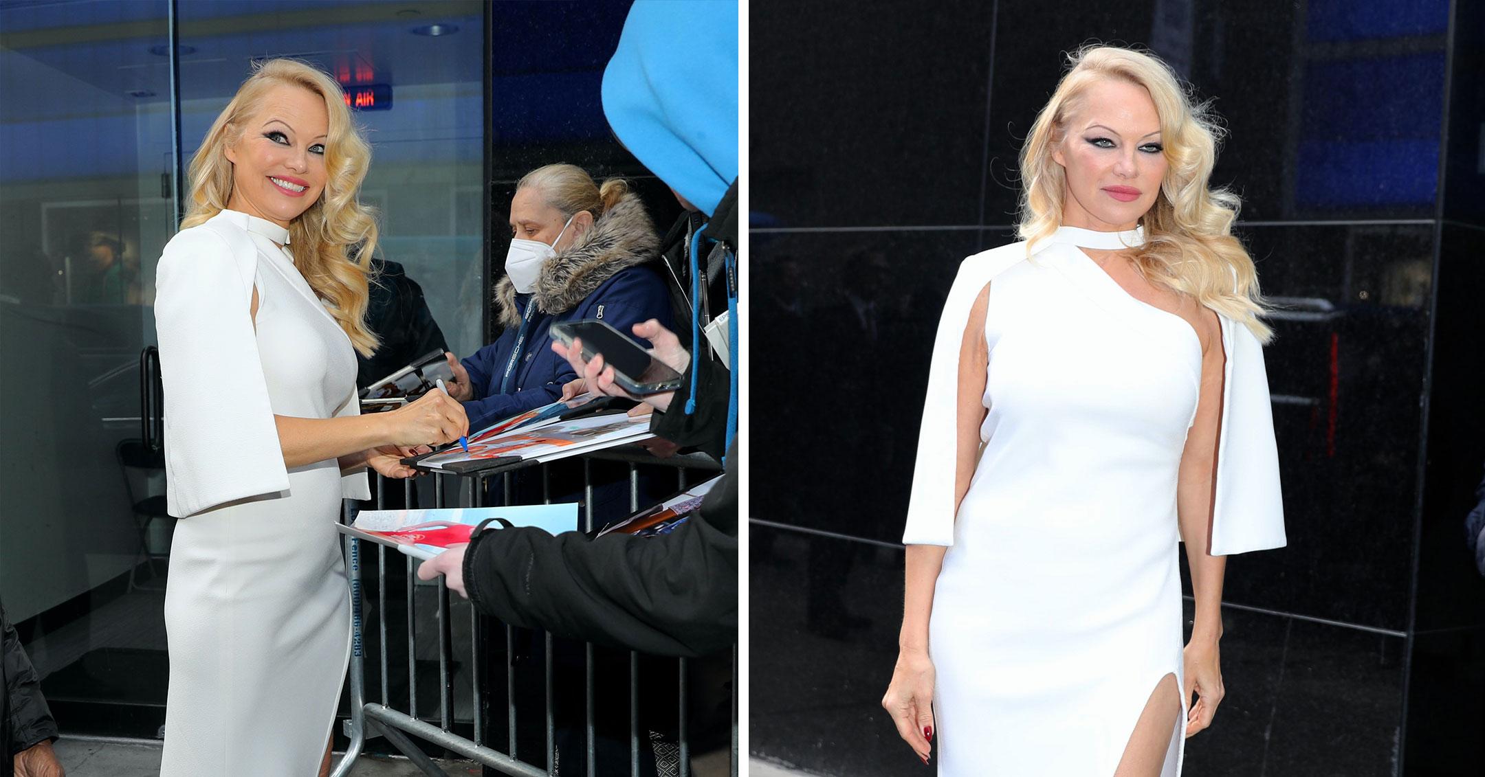 pamela anderson at gma pp