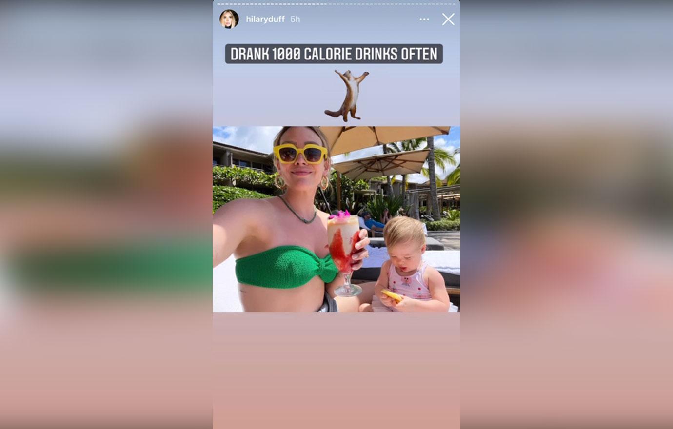 hilary duff kids vacation photos