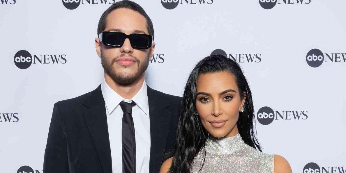 Pete Davidson and Kim Kardashian