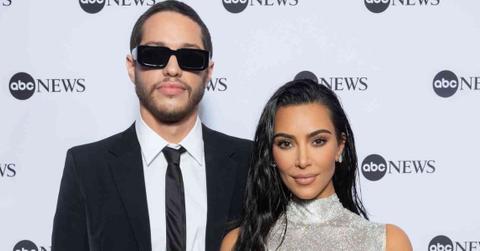 Pete Davidson and Kim Kardashian