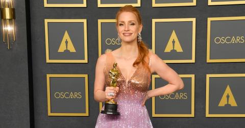 jessica chastain oscars gown