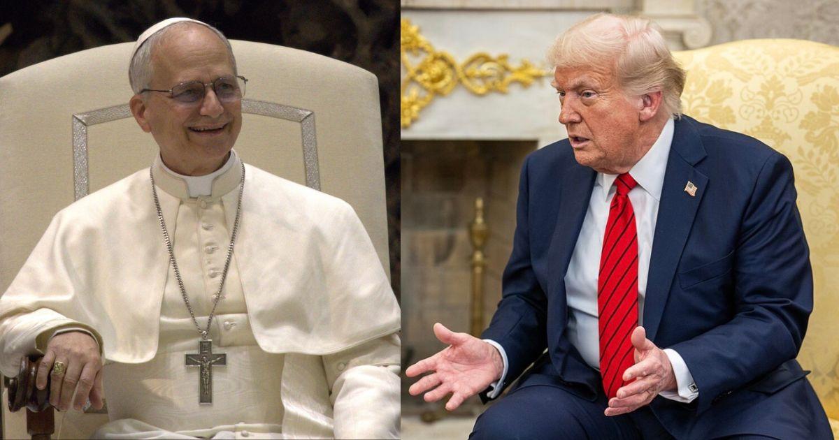 Pope Leo XIV; Donald Trump