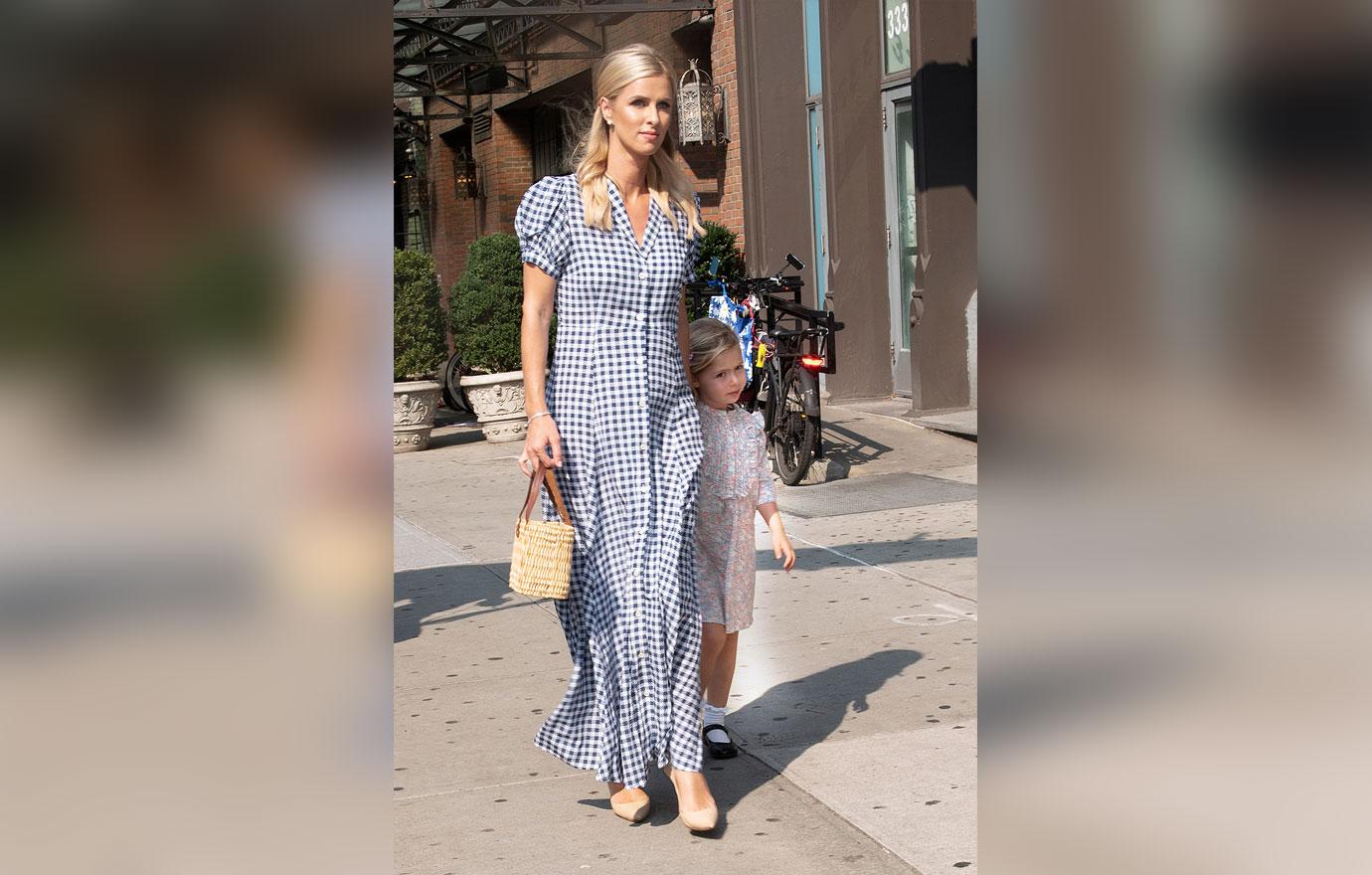 nicky hilton rothschild out in nyc