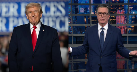 Donald Trump; Stephen Colbert