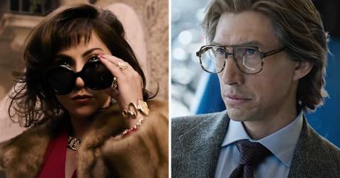 lady gaga adam driver first trailer for house of gucci