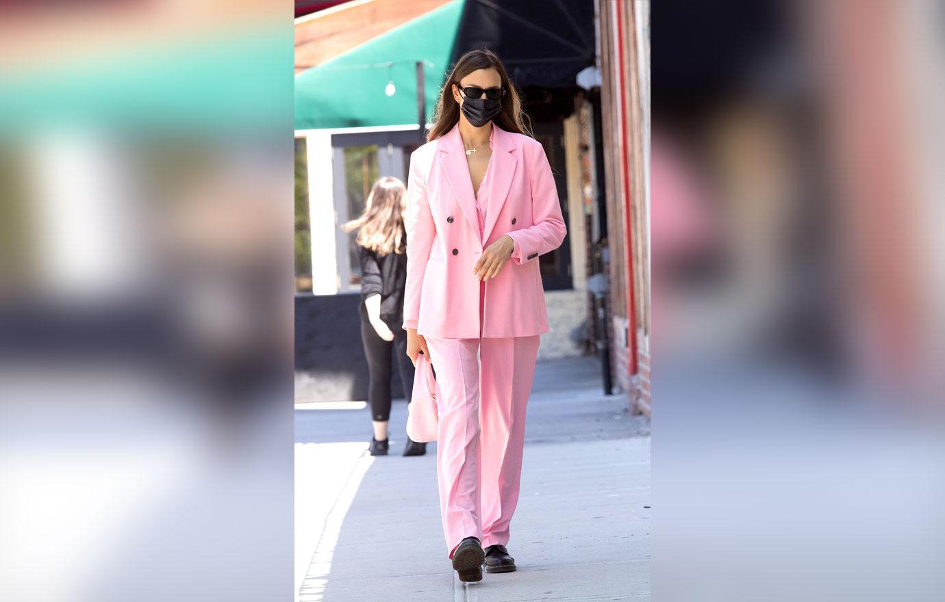 irina shayk and daughter lea cooper in greenwich village