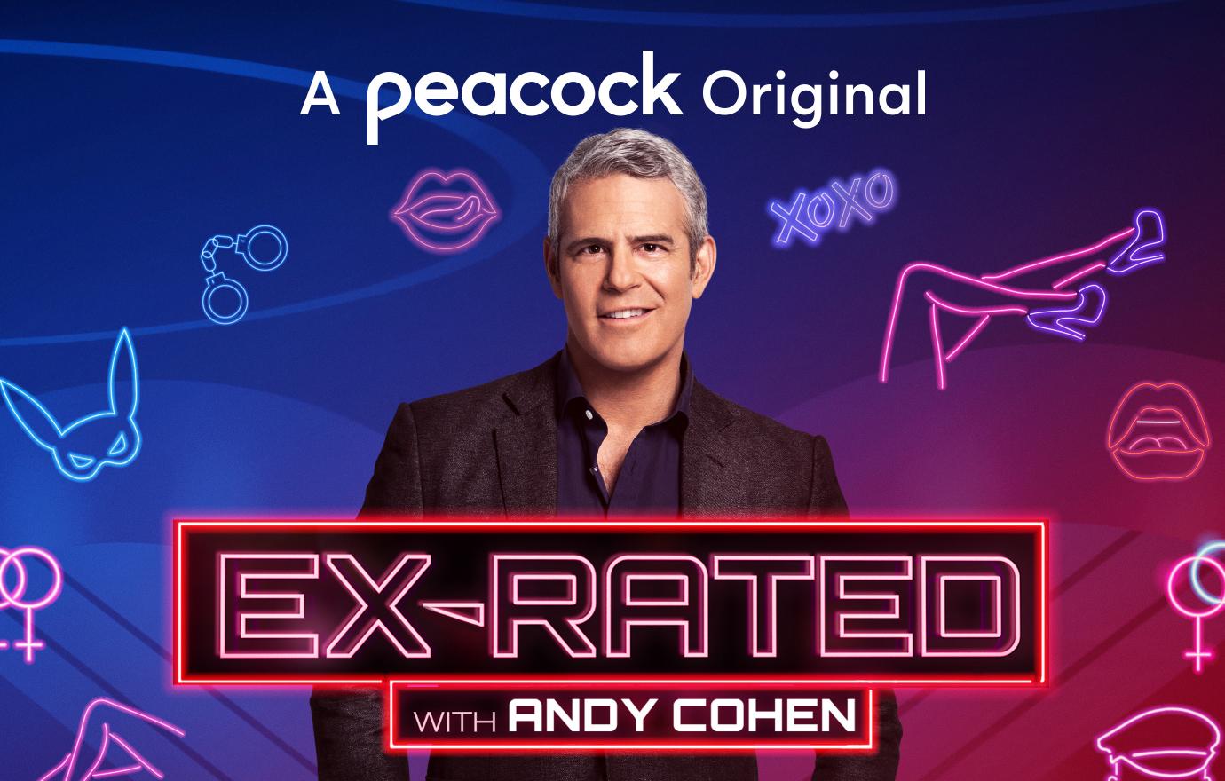 andy cohen peacocks dating show ex rated nsfw social experiment watch trailer