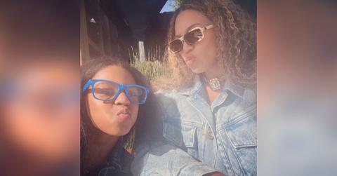 blue ivy celebrates birthday alongside tina knowles pp