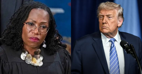 Justice Ketanji Brown Jackson; Donald Trump