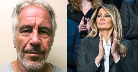 Jeffrey Epstein and Melania Trump