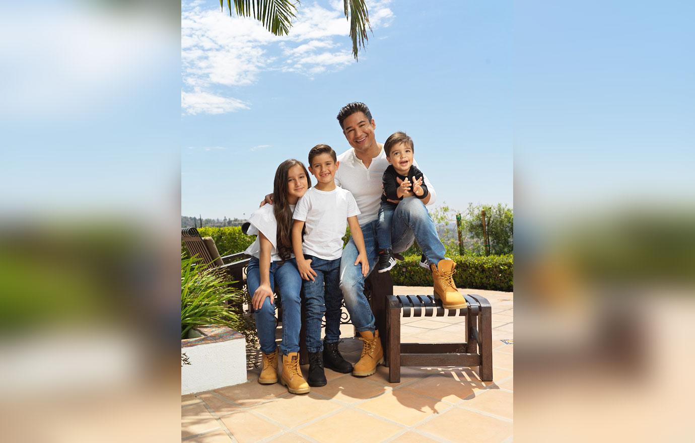 mario lopez and family kicks off back to school with dsw to build confidence through style