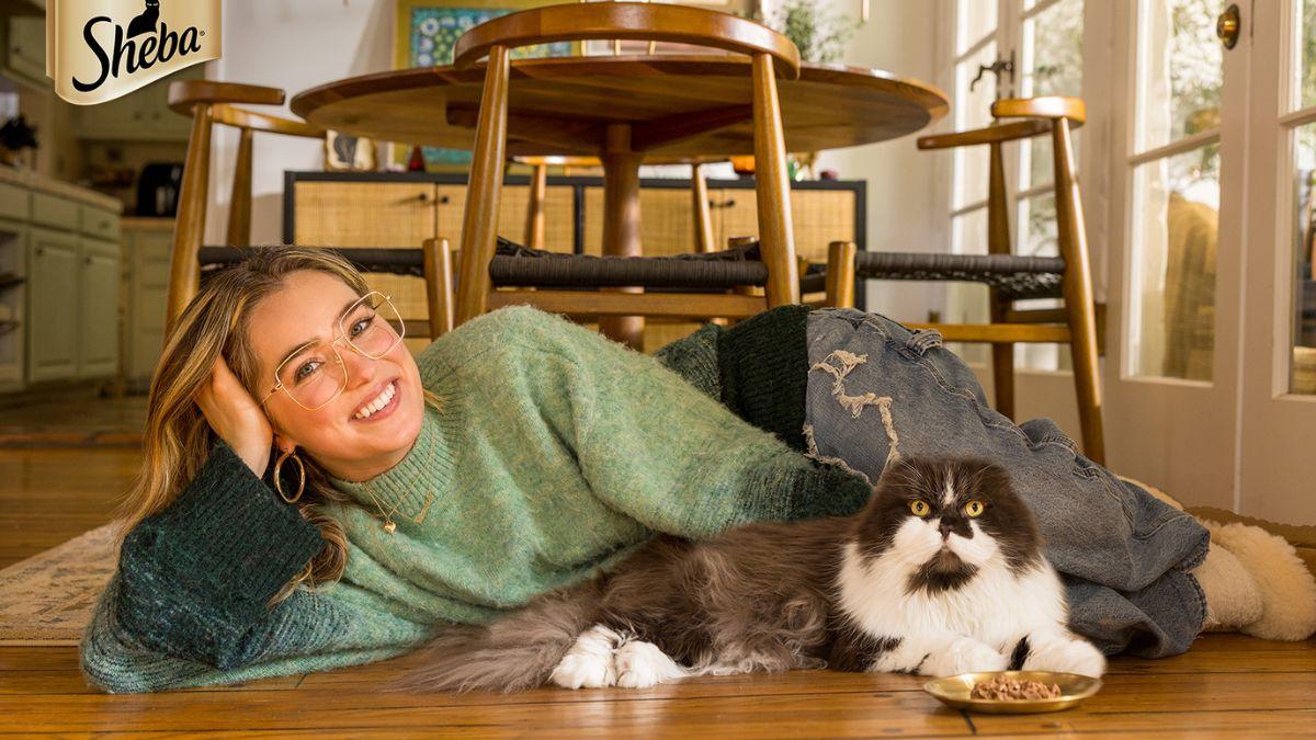 image of Haley Lu Richardson loves partnering with SHEBA. 