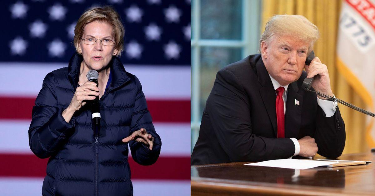 Elizabeth Warren; Donald Trump