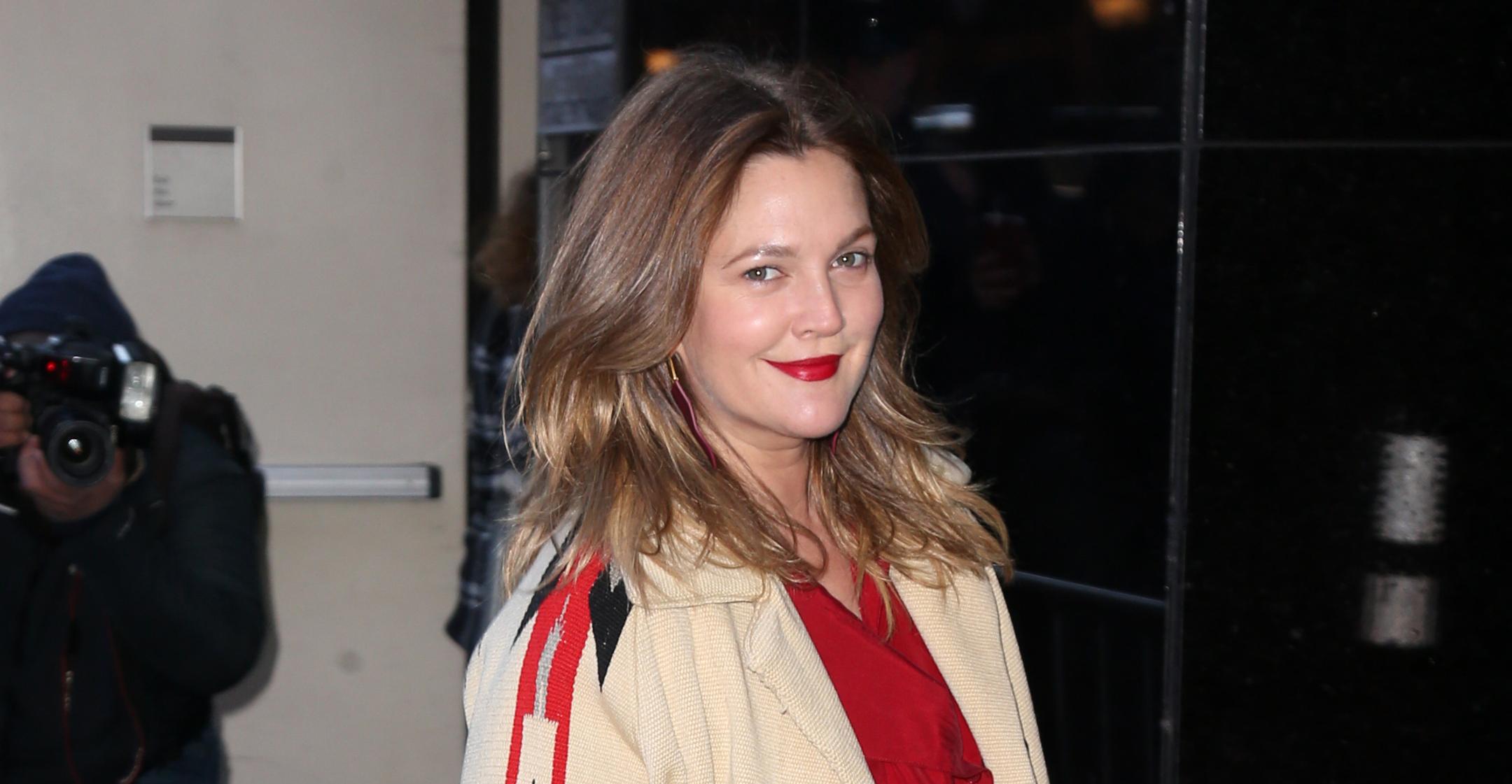 drew barrymore start practicing more self care