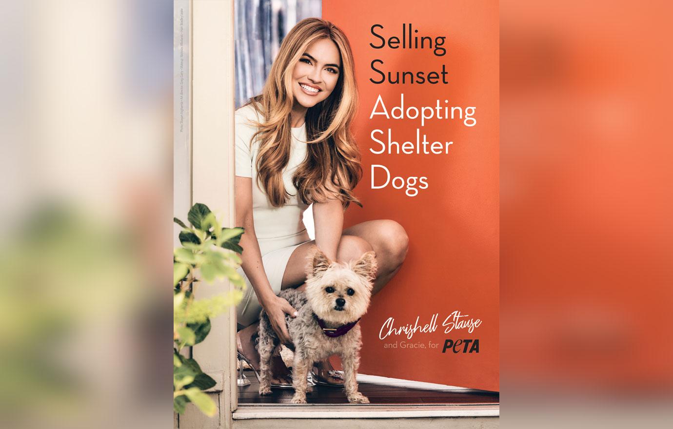 chrishell stause urges animal lovers to adopt dont shop in new peta campaign