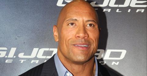 Dwayne Johnson wears a skirt to the Met Gala.