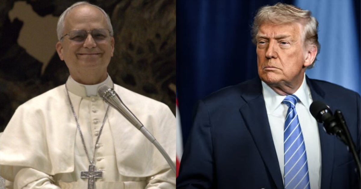 Pope Leo XIV; Donald Trump