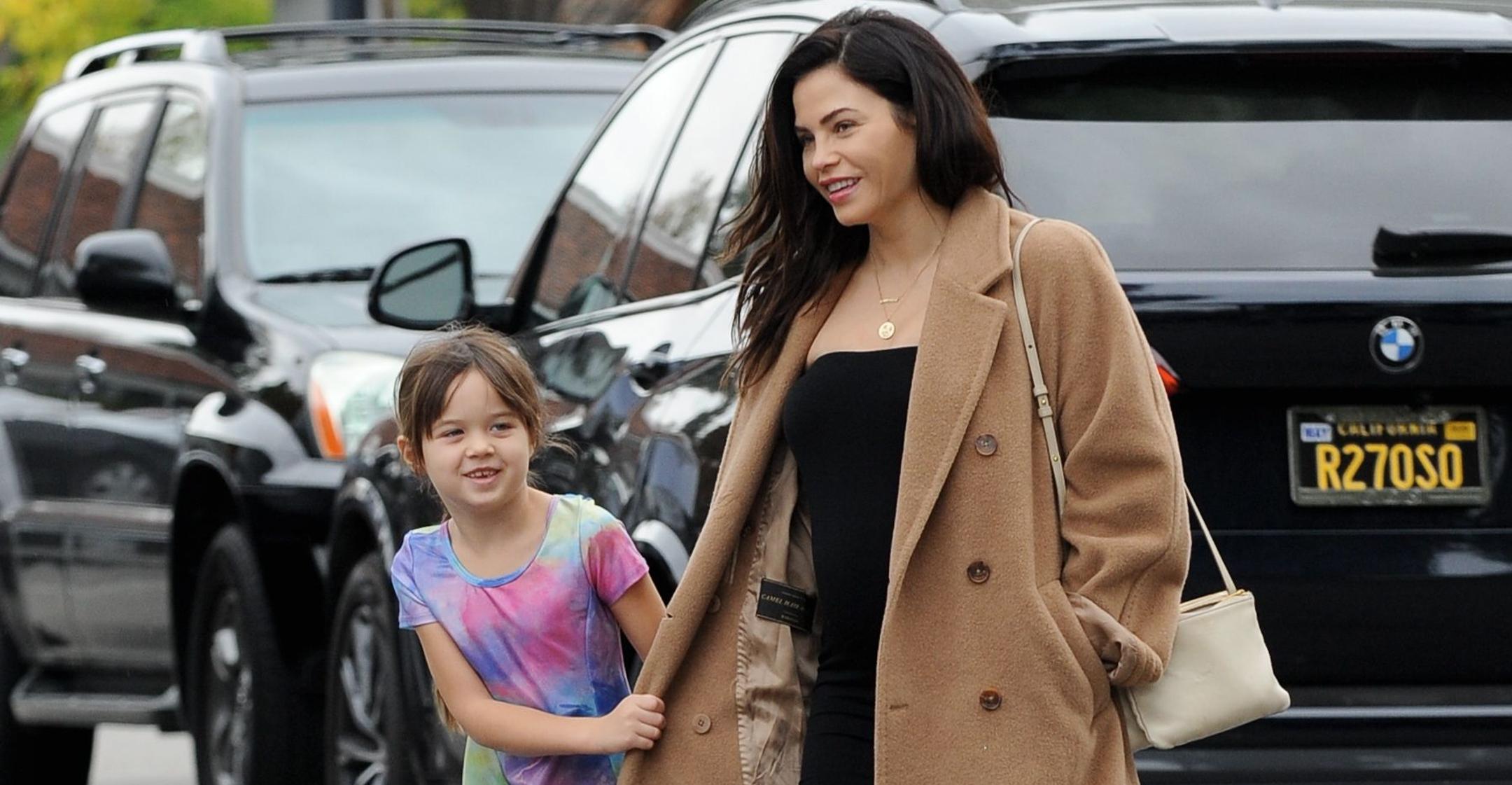 jenna dewan teaches daughter everly giving back through hands on experiences