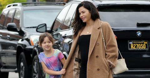 jenna dewan teaches daughter everly giving back through hands on experiences