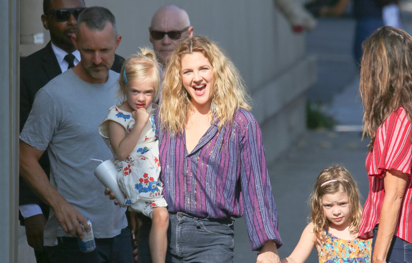 drew barrymore wants her daughters to know shes their parent not their friend