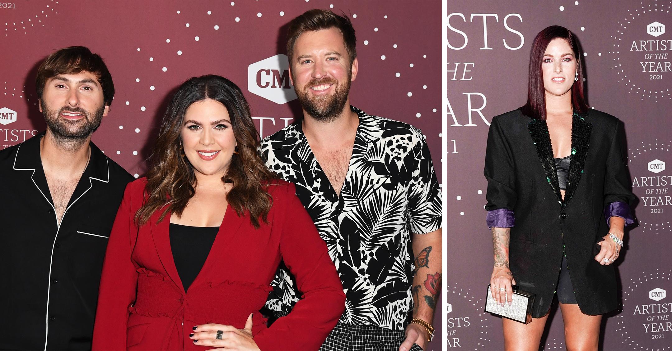 lady a and more attend cmt artist of the year  pp