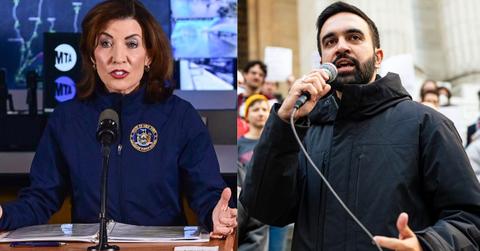 Kathy Hochul and Zohran Mamdani