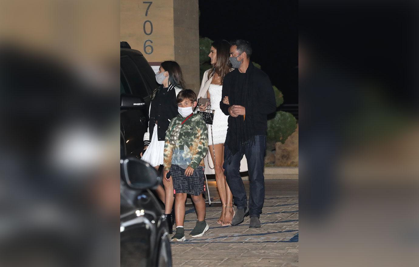 Alessandra Ambrosio Joins Richard Lee in Saint Laurent Espadrilles After  #quarentALEchella Birthday Party