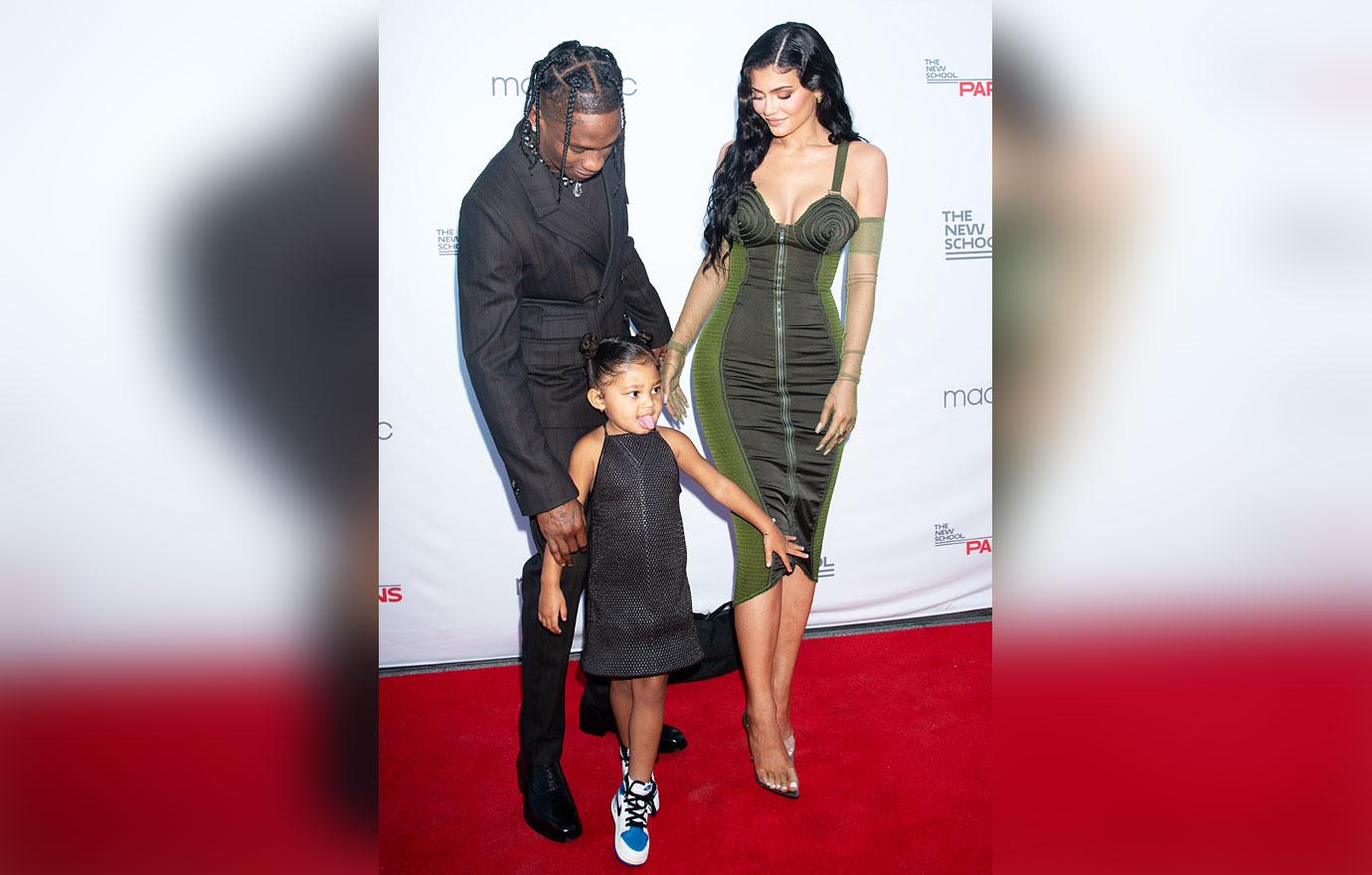 kylie jenner travis scott daughter stormi webster parsons benefit