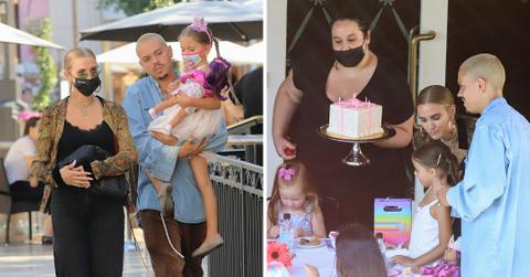 ashlee simpson and evan ross take daughter jagger out for birthday
