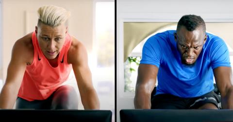 athletes abby wambach usain bolt remake gatorade commercial