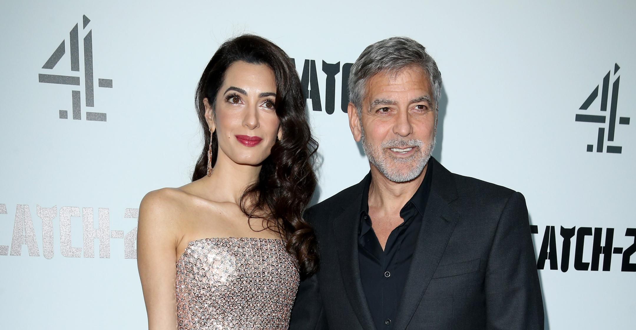 amal clooney reveals george teaching  year old twins play pranks