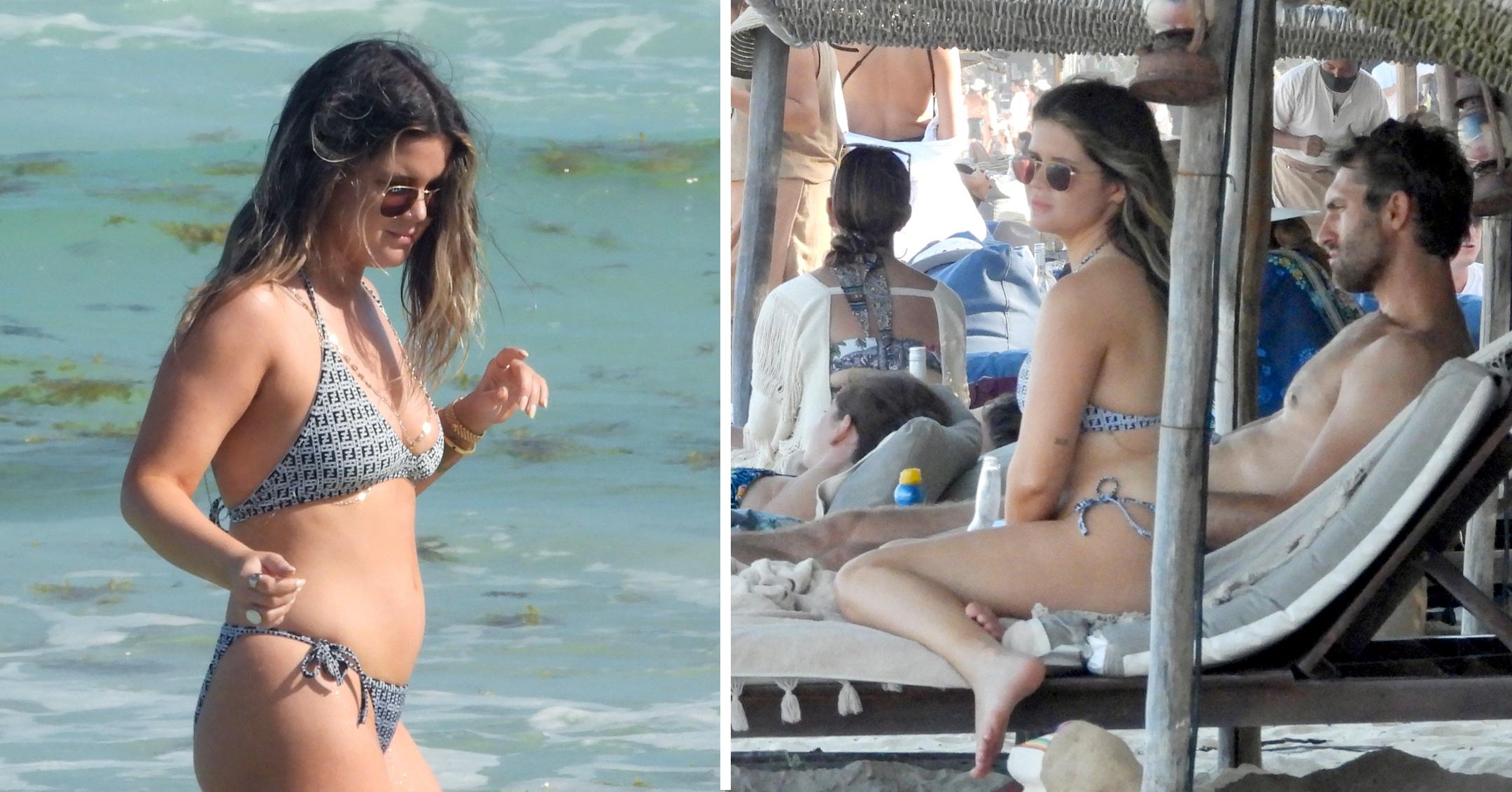 country star maren morris rocks a bikini on vacation with husband in mexico