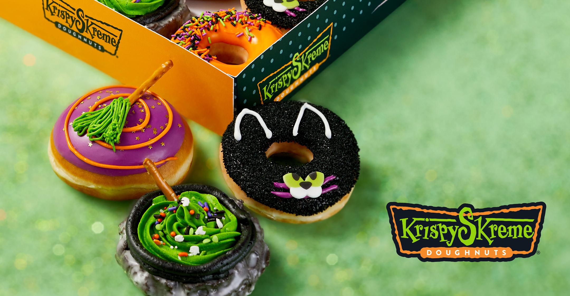 krispy kreme  halloween flavors new holiday branding