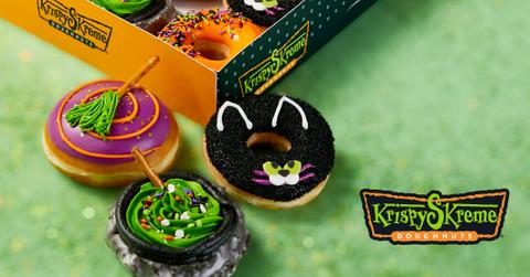 krispy kreme  halloween flavors new holiday branding
