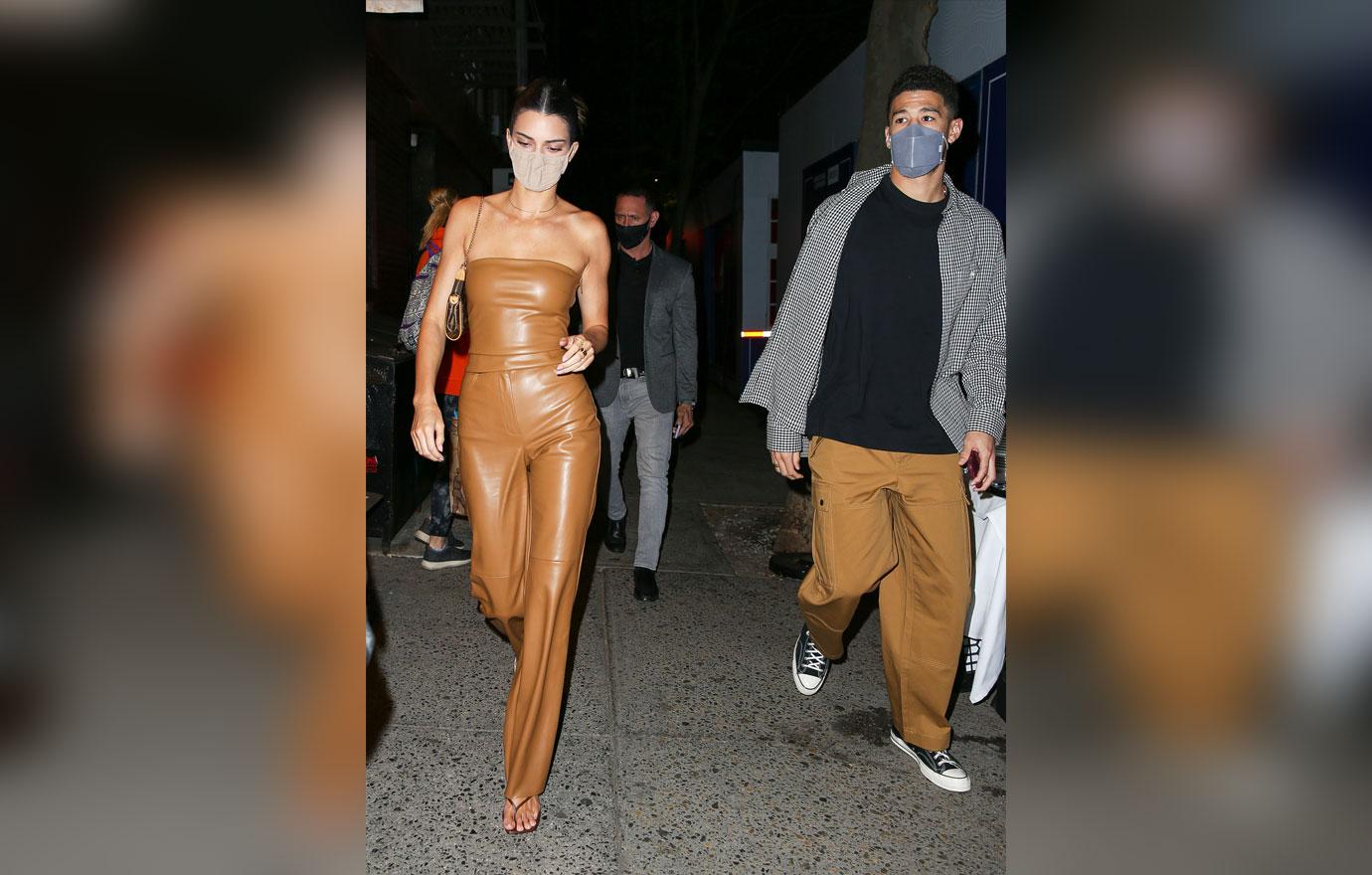 Kendall Jenner Does Date Night in Leather — Sustainable Vegan Leather