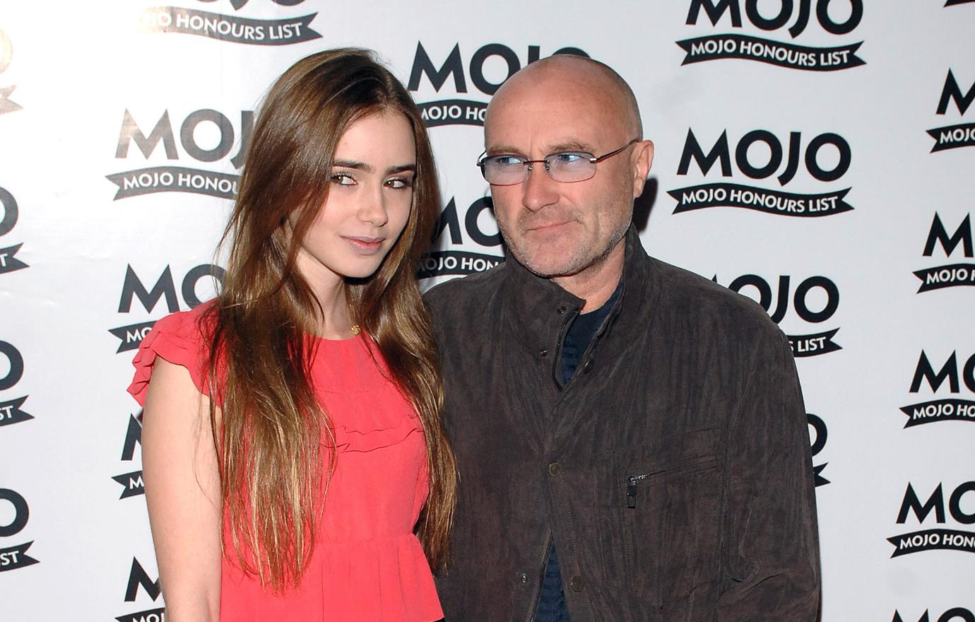 lily collins proud famous fathers shadow