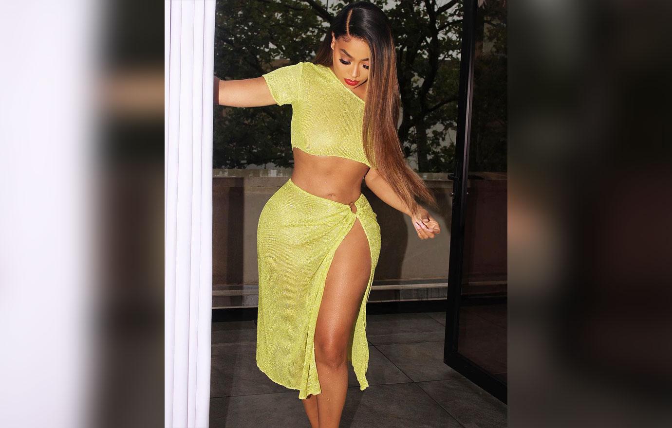 kim kardashians bff la la anthony inks deal with prettylittlething to be their latest brand ambassador