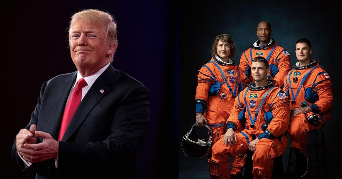 Donald Trump congratulates Artemis II crew